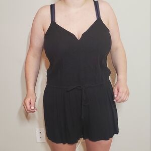 Chic Black Romper